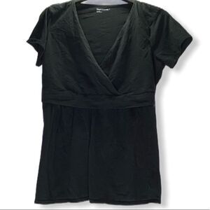 GAP Maternity Nursing Shirt Black